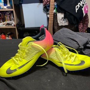 Nike track spikes/ mens